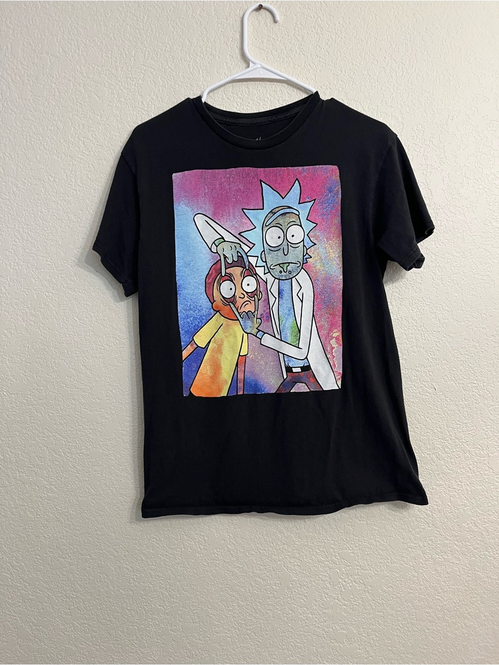 Rick and Morty Ripple Junction Black Tee streetwear style